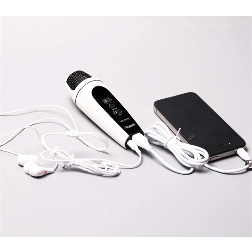 Mini Microphone Reverb Recording Radio Sensitive Capacitive Karaoke Phone Singing Monitoring Voice PA Speaker
Mini Microphone Reverb Recording Radio Sensitive Capacitive Karaoke Phone Singing Monitoring Voice PA Speaker