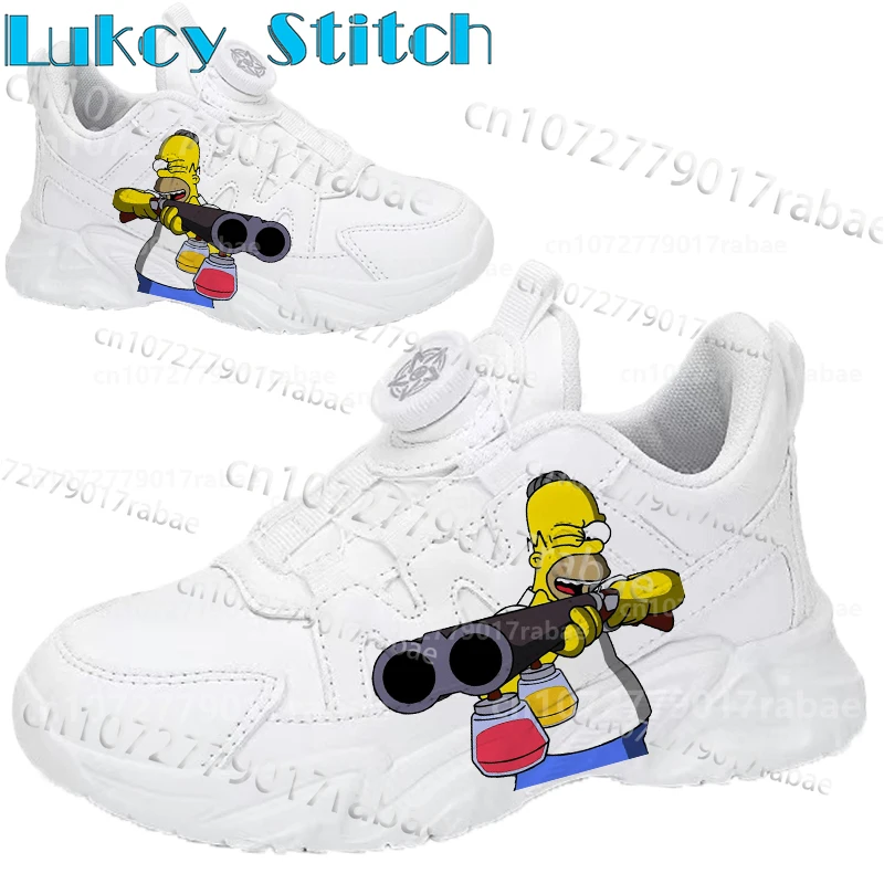 Simpson молодежные детские белые туфли с забавным принтом для мальчиков и девочек, высококачественная прогулочная обувь из натуральной кожи
Simpson молодежные детские белые туфли с забавным принтом для мальчиков и девочек, высококачественная прогулочная обувь из натуральной кожи