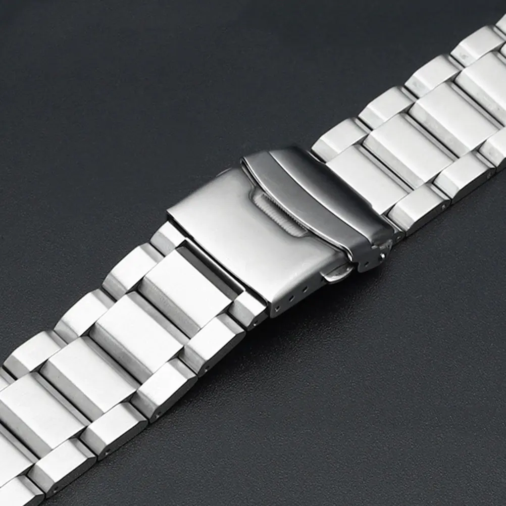 Stainless Steel Watch Strap Polishing Surface Classic Design Replacement Band Steel Watch Accessory Replacement Wristband
Stainless Steel Watch Strap Polishing Surface Classic Design Replacement Band Steel Watch Accessory Replacement Wristband