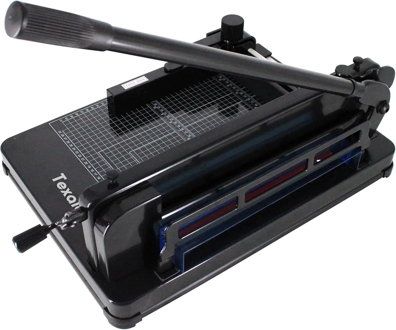 Heavy Duty Guillotine Paper Cutter - 400 Sheets Capacity, A4 12" Stack Paper Trimmer, Steel Base, Black
Heavy Duty Guillotine Paper Cutter - 400 Sheets Capacity, A4 12" Stack Paper Trimmer, Steel Base, Black