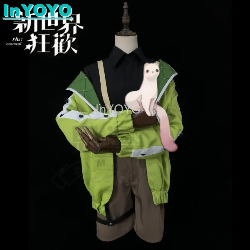 InYOYO Quincy Cosplay Costume Nu: Carnival Childhood Game Suit Fashion Handsome Uniform Halloween Party Outfit Unisex New
InYOYO Quincy Cosplay Costume Nu: Carnival Childhood Game Suit Fashion Handsome Uniform Halloween Party Outfit Unisex New
