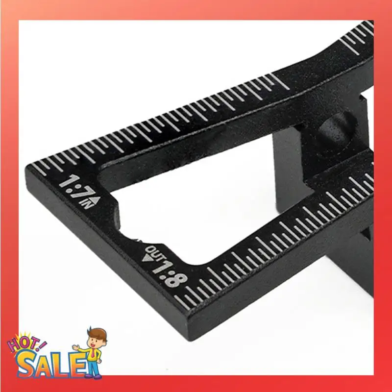 Black Woodworking Dovetail Aluminum Alloy Woodworking Dovetail Template Tool Small DIY Woodworking Tools
Black Woodworking Dovetail Aluminum Alloy Woodworking Dovetail Template Tool Small DIY Woodworking Tools