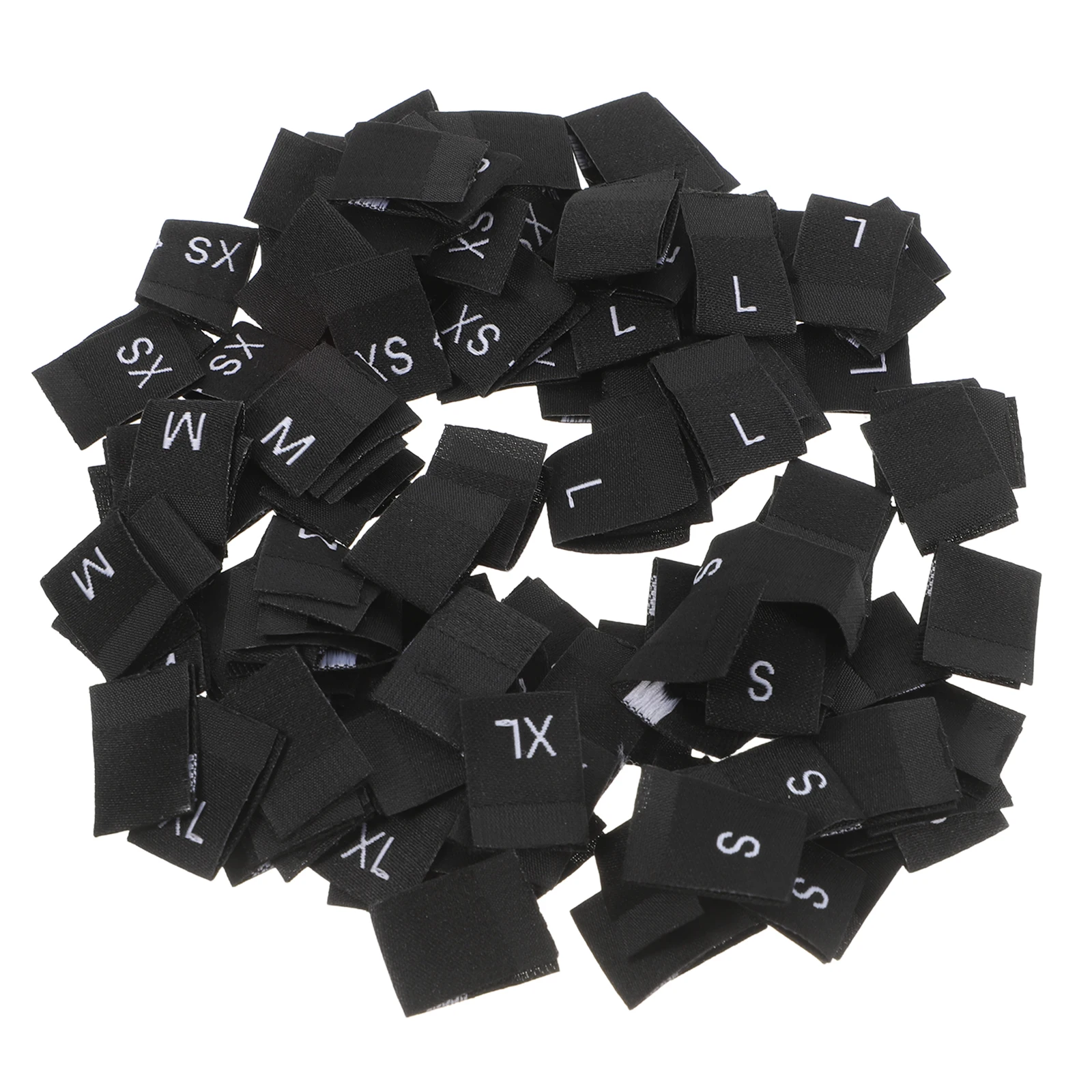 500pcs Washable Polyester Size Tags Garment Labels White Rectangular For Marking Sizes Sewing into Clothes Business
500pcs Washable Polyester Size Tags Garment Labels White Rectangular For Marking Sizes Sewing into Clothes Business