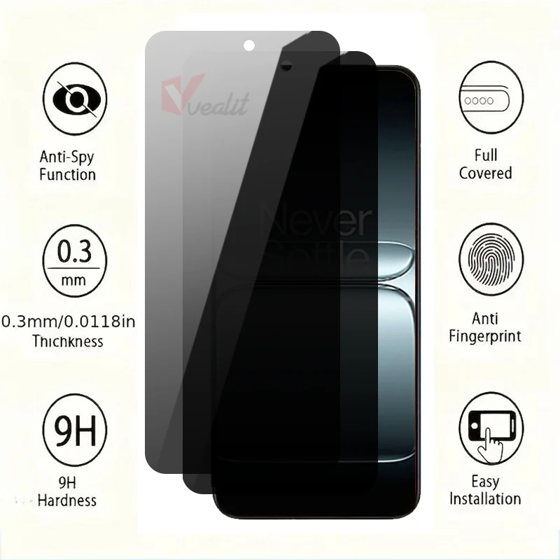 2-4Pcs Anti-Spy Full Cover Tempered Glass for OnePlus 13T 13S 13R 10T 10R 9RT 9R 8T+ Privacy Protection Screen Protectors
2-4Pcs Anti-Spy Full Cover Tempered Glass for OnePlus 13T 13S 13R 10T 10R 9RT 9R 8T+ Privacy Protection Screen Protectors