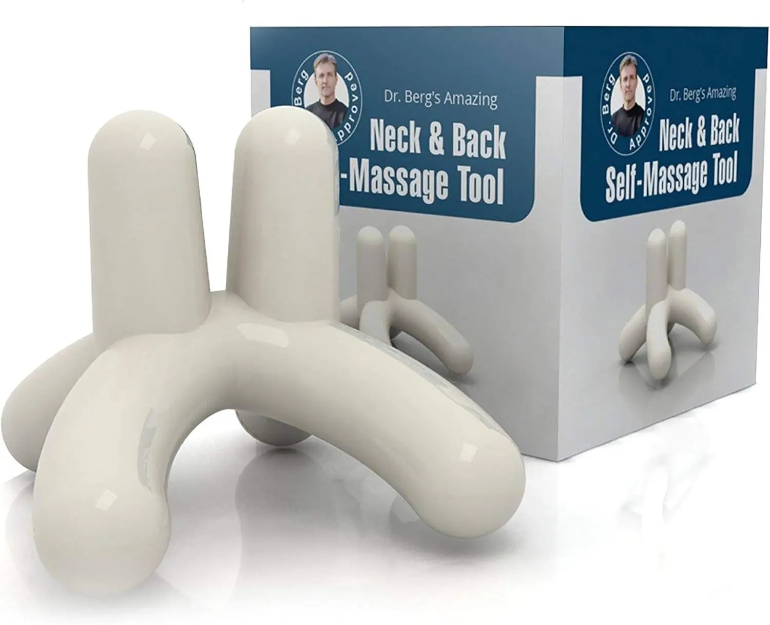 Self-Massage Tool for Body, Neck & Back - Includes Manual & Online Video Tutorials
Self-Massage Tool for Body, Neck & Back - Includes Manual & Online Video Tutorials