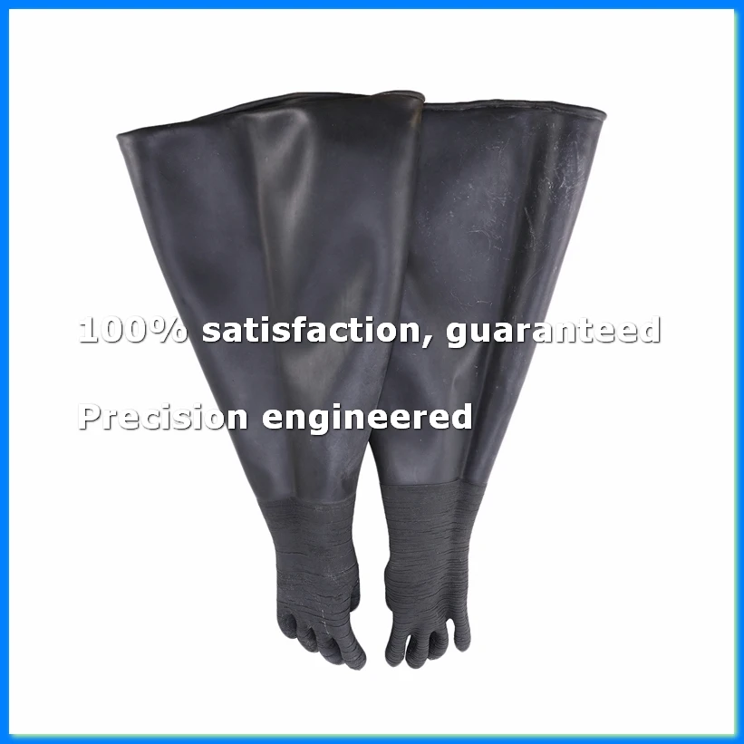 Rubber Black Sandblaster Gloves Stripe Abrasive Sand Blasting Gloves for Blasting Cabinet 65x30cm-A07G
Rubber Black Sandblaster Gloves Stripe Abrasive Sand Blasting Gloves for Blasting Cabinet 65x30cm-A07G