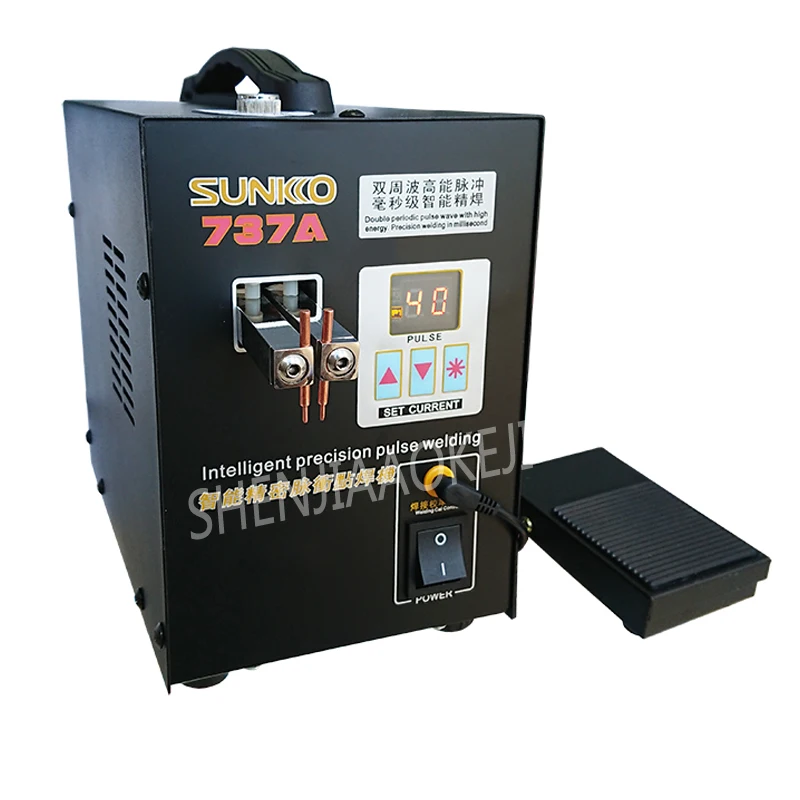 Battery Spot Welder S737A Miniature Hand-Held Pedal Lithium Battery/Charging Treasure/Nickel Welding Machine 220V 1pc
Battery Spot Welder S737A Miniature Hand-Held Pedal Lithium Battery/Charging Treasure/Nickel Welding Machine 220V 1pc