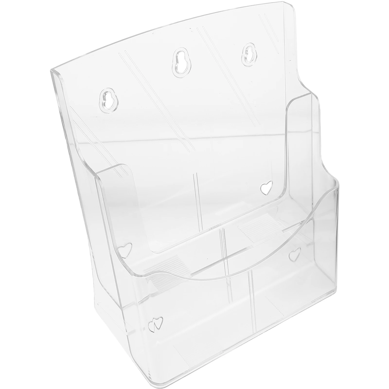 A4 Literature Stand Transparent Plastic Flyer Display Rack Wall Mount Document File Folder Pamphlet Holder Magazine Organizer
A4 Literature Stand Transparent Plastic Flyer Display Rack Wall Mount Document File Folder Pamphlet Holder Magazine Organizer