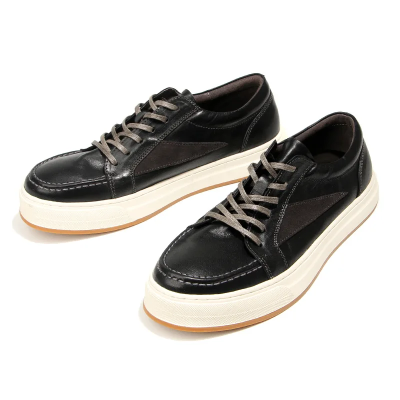 Washed Horseskin Men's Board Shoes Retro Vintage Men's Casual Shoes Designer Loafers Men
Washed Horseskin Men's Board Shoes Retro Vintage Men's Casual Shoes Designer Loafers Men
