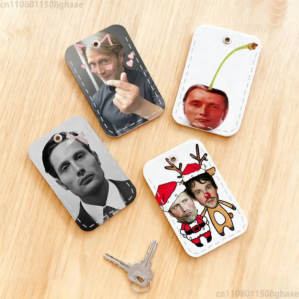 Funny Mads Mikkelsen Hannibal Holder Keychain For Bank Business Work Card Holder Student Card Protective Case Bus Card
Funny Mads Mikkelsen Hannibal Holder Keychain For Bank Business Work Card Holder Student Card Protective Case Bus Card