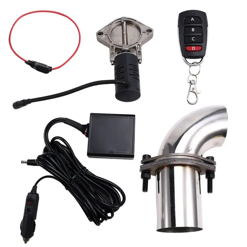 Durable-Exhaust Valve Muffler Cutout Kit Electric Exhaust Cutout Pipe Valve Set Wireless Remote Control Valve System
Durable-Exhaust Valve Muffler Cutout Kit Electric Exhaust Cutout Pipe Valve Set Wireless Remote Control Valve System