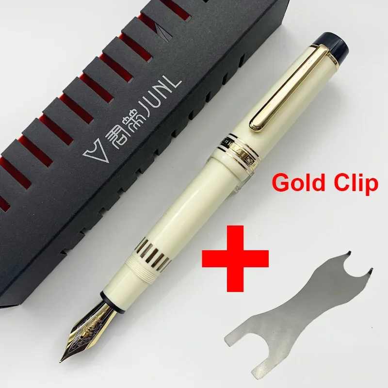 С гаечным ключом! Перьевая ручка с поршнем из смолы WingSung 930, белый цвет, большая ручка No 9 F/M/B Iraurita, перо с золотым/серебряным зажимом, подарочная ручка для письма
С гаечным ключом! Перьевая ручка с поршнем из смолы WingSung 930, белый цвет, большая ручка No 9 F/M/B Iraurita, перо с золотым/серебряным зажимом, подарочная ручка для письма
