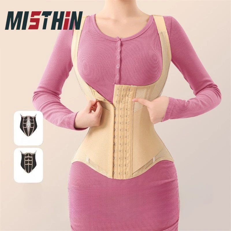 MISTHIN U-образный корсет для талии, женский формирователь талии, стальная кость, для похудения живота, спины, красивая женская майка, формирователь
MISTHIN U-образный корсет для талии, женский формирователь талии, стальная кость, для похудения живота, спины, красивая женская майка, формирователь