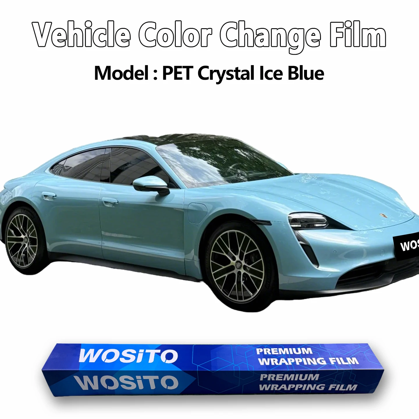 PET Ice Crystal Blue Car Wrap Vinyl Film Gloss Automotive Color Change Full Body Scratch Resistant Factory Direct Supply
PET Ice Crystal Blue Car Wrap Vinyl Film Gloss Automotive Color Change Full Body Scratch Resistant Factory Direct Supply