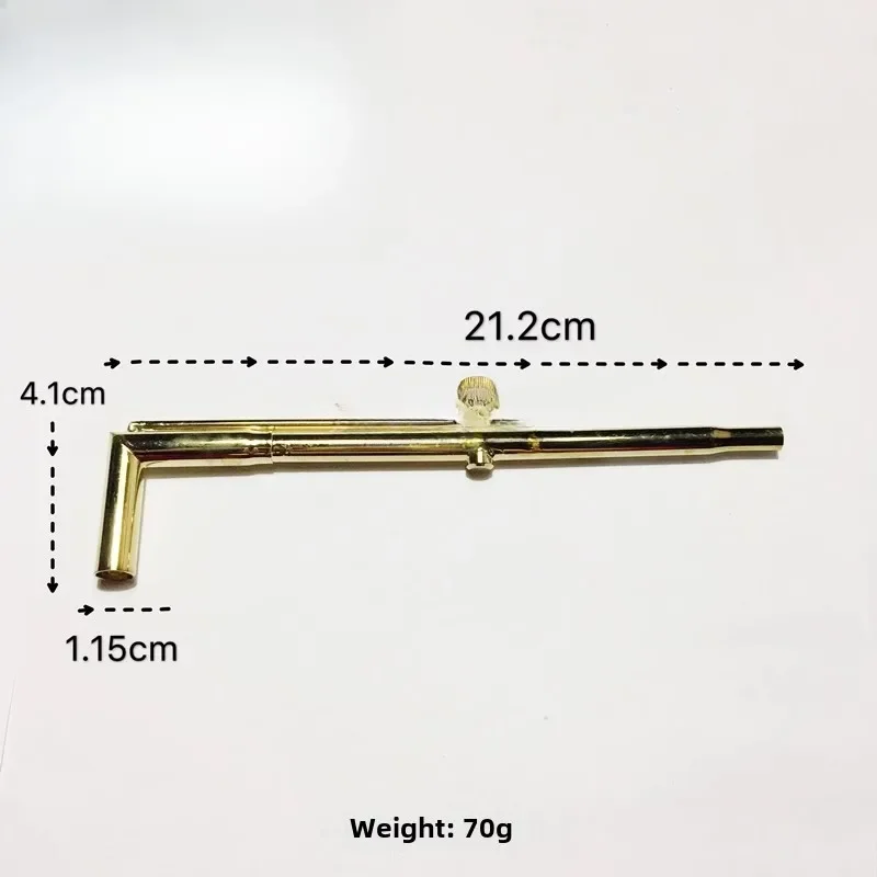 Pure copper large musket welding gun fire blowing throat blowing melting gold, silver and copper jewelry welding equipment
Pure copper large musket welding gun fire blowing throat blowing melting gold, silver and copper jewelry welding equipment