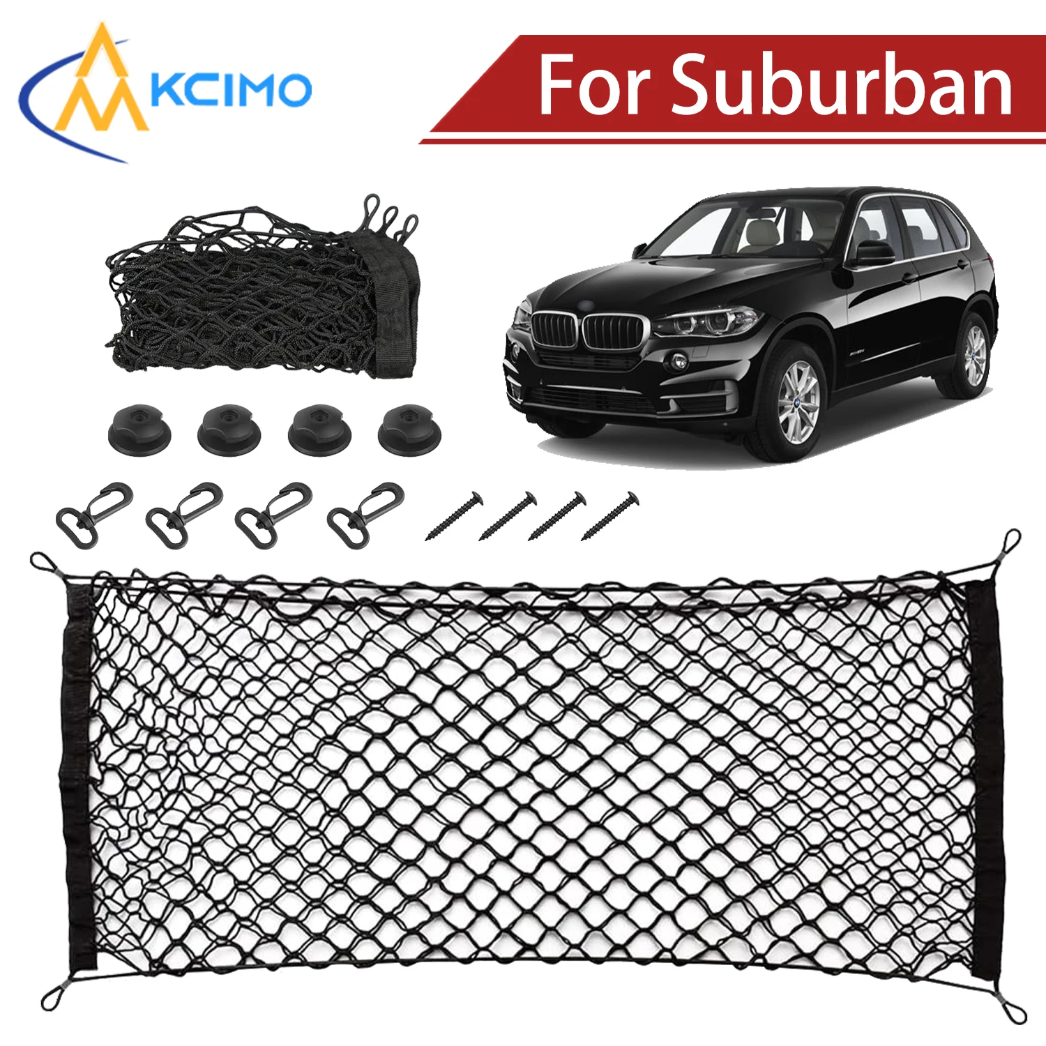 For Chevrolet Suburban 1996-2025 Cargo Net Trunk Organizer, Elastic Mesh Storage Net Car Accessories Storage Belt Hook
For Chevrolet Suburban 1996-2025 Cargo Net Trunk Organizer, Elastic Mesh Storage Net Car Accessories Storage Belt Hook