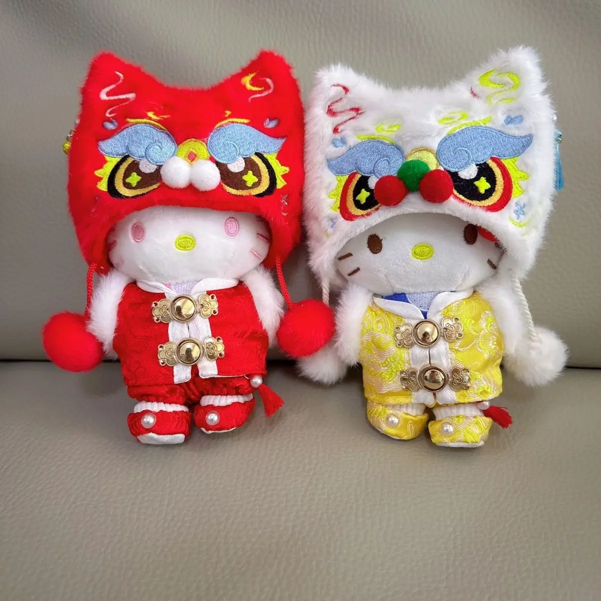 For 15/17cm Labubu handmade doll clothes New Year's Yellow Red Lion Lucky Bag Pants For labubu doll outfit Accessories 1
For 15/17cm Labubu handmade doll clothes New Year's Yellow Red Lion Lucky Bag Pants For labubu doll outfit Accessories 1