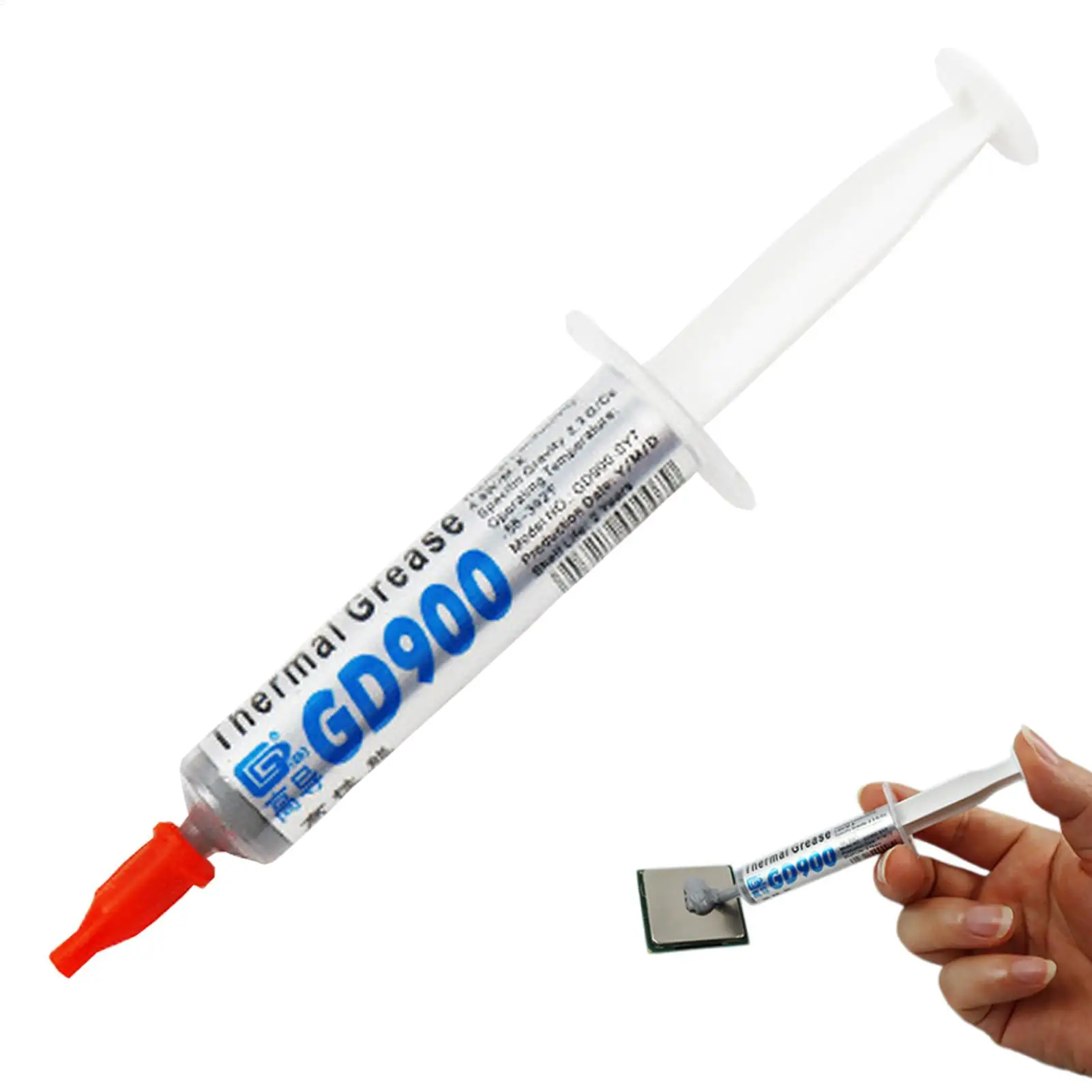 Thermal Paste Processor Non-Conductive Heat Grease For CPU GPU Printer HeatSink Cooling Cooler Thermal Grease Compound
Thermal Paste Processor Non-Conductive Heat Grease For CPU GPU Printer HeatSink Cooling Cooler Thermal Grease Compound