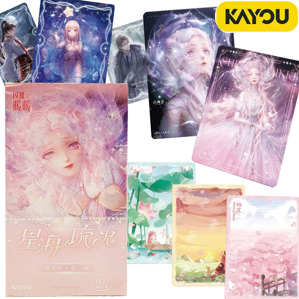 Kayou Genuine Miracle Nikki Collection Cards Dress-up Role-playing Game Shining Star Girl Exquisite Fashion Cards Kids Gifts
Kayou Genuine Miracle Nikki Collection Cards Dress-up Role-playing Game Shining Star Girl Exquisite Fashion Cards Kids Gifts