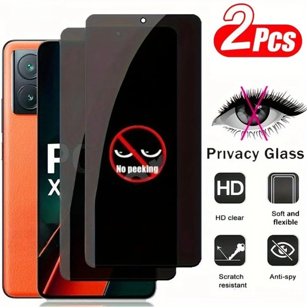 2Pcs Anti Spy Full Screen Protector For Poco F7 Ultra F7 F6 F5 Pro F4 F3 GT Tempered Glass For Poco X7 X6 X5 X4 Pro X4 X3 GT NFC
2Pcs Anti Spy Full Screen Protector For Poco F7 Ultra F7 F6 F5 Pro F4 F3 GT Tempered Glass For Poco X7 X6 X5 X4 Pro X4 X3 GT NFC