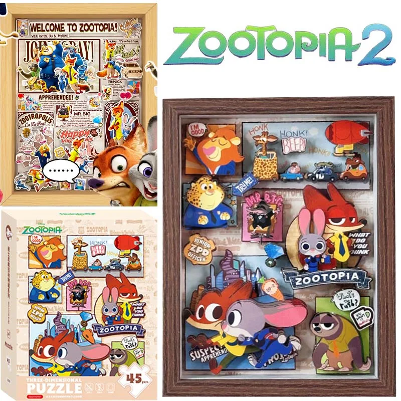Disney Zootopia DIY Miniature 3D Model Creative Assembly Model Kit Toys Home Decor Lighting Paper Art Crafts Gifts Accessories
Disney Zootopia DIY Miniature 3D Model Creative Assembly Model Kit Toys Home Decor Lighting Paper Art Crafts Gifts Accessories