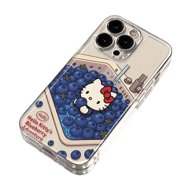 Kawaii Sanrio Hello Kitty Transparent Soft TPU Case for IPhone 13 Blueberry Hello Kitty Shockproof Phone Case for IPhone 7-16
Kawaii Sanrio Hello Kitty Transparent Soft TPU Case for IPhone 13 Blueberry Hello Kitty Shockproof Phone Case for IPhone 7-16
