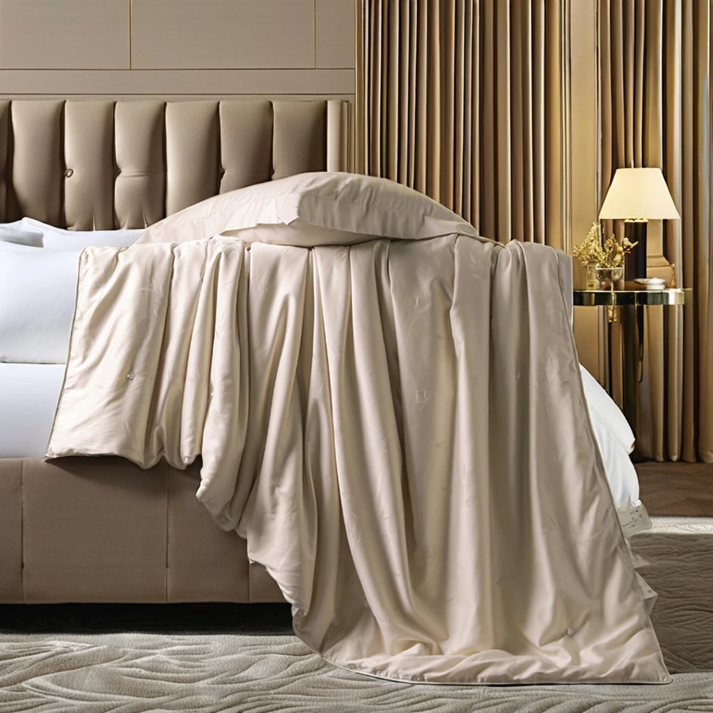 Factory Direct Handmade 100% Silk Quilt Four Season Universal King Size Embroidered High Quality Comfortable Bed Cover Home
Factory Direct Handmade 100% Silk Quilt Four Season Universal King Size Embroidered High Quality Comfortable Bed Cover Home