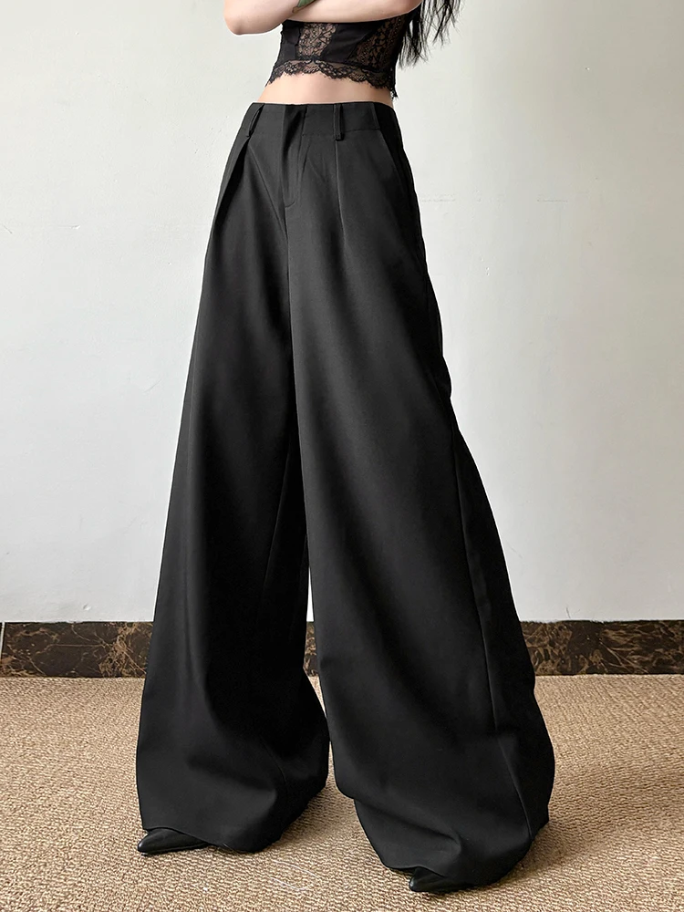 Low Waist Wide Leg Casual Pants Women's Loose Faionable American Sle Hot Girl Pure Color Wide Leg Pants Trendy
Low Waist Wide Leg Casual Pants Women's Loose Faionable American Sle Hot Girl Pure Color Wide Leg Pants Trendy