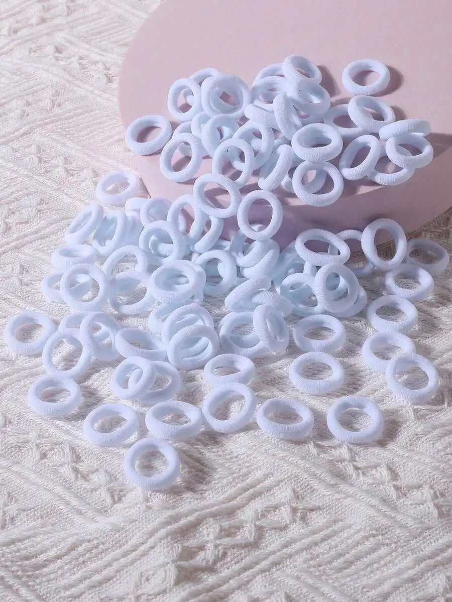 100pcs 0.8 Inch Elastic Hair Scrunchies Non-Damaging Ponytail Holders For Women Daily Use
100pcs 0.8 Inch Elastic Hair Scrunchies Non-Damaging Ponytail Holders For Women Daily Use