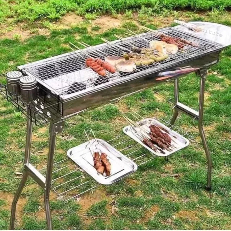 Barbecue Kebab Outdoor Stove Charcoal Stainless Steel Furniture Portable Minitype Outdoor Stove Camping Fold Branden Van De Oven
Barbecue Kebab Outdoor Stove Charcoal Stainless Steel Furniture Portable Minitype Outdoor Stove Camping Fold Branden Van De Oven