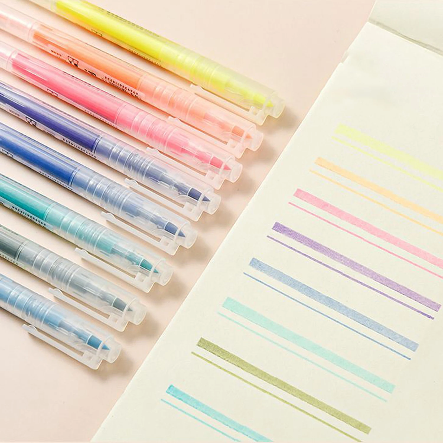 8pcs Watercolor Art Markers Brush Pen Dual Tip Highlighters Drawing Pen for Calligraphy Painting Colors Set Art Supplies
8pcs Watercolor Art Markers Brush Pen Dual Tip Highlighters Drawing Pen for Calligraphy Painting Colors Set Art Supplies