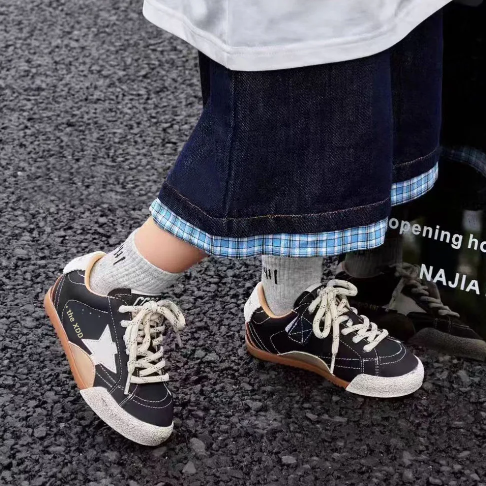 Children's Board Shoes~Versatile Distressed Comfortable Training Shoes for Girls and Boys - Stylish Retro Student Sneaker3634
Children's Board Shoes~Versatile Distressed Comfortable Training Shoes for Girls and Boys - Stylish Retro Student Sneaker3634