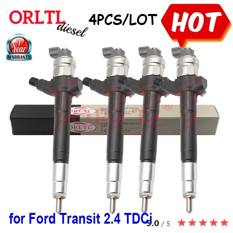 4 PCS 100% NEW DCRI107060 095000-7060 Diesel Fuel Injector 6C1Q-9K546-BB 6C1Q-9K546-BC 095000-7061 for Ford Transit 2.4 TDCi
4 PCS 100% NEW DCRI107060 095000-7060 Diesel Fuel Injector 6C1Q-9K546-BB 6C1Q-9K546-BC 095000-7061 for Ford Transit 2.4 TDCi