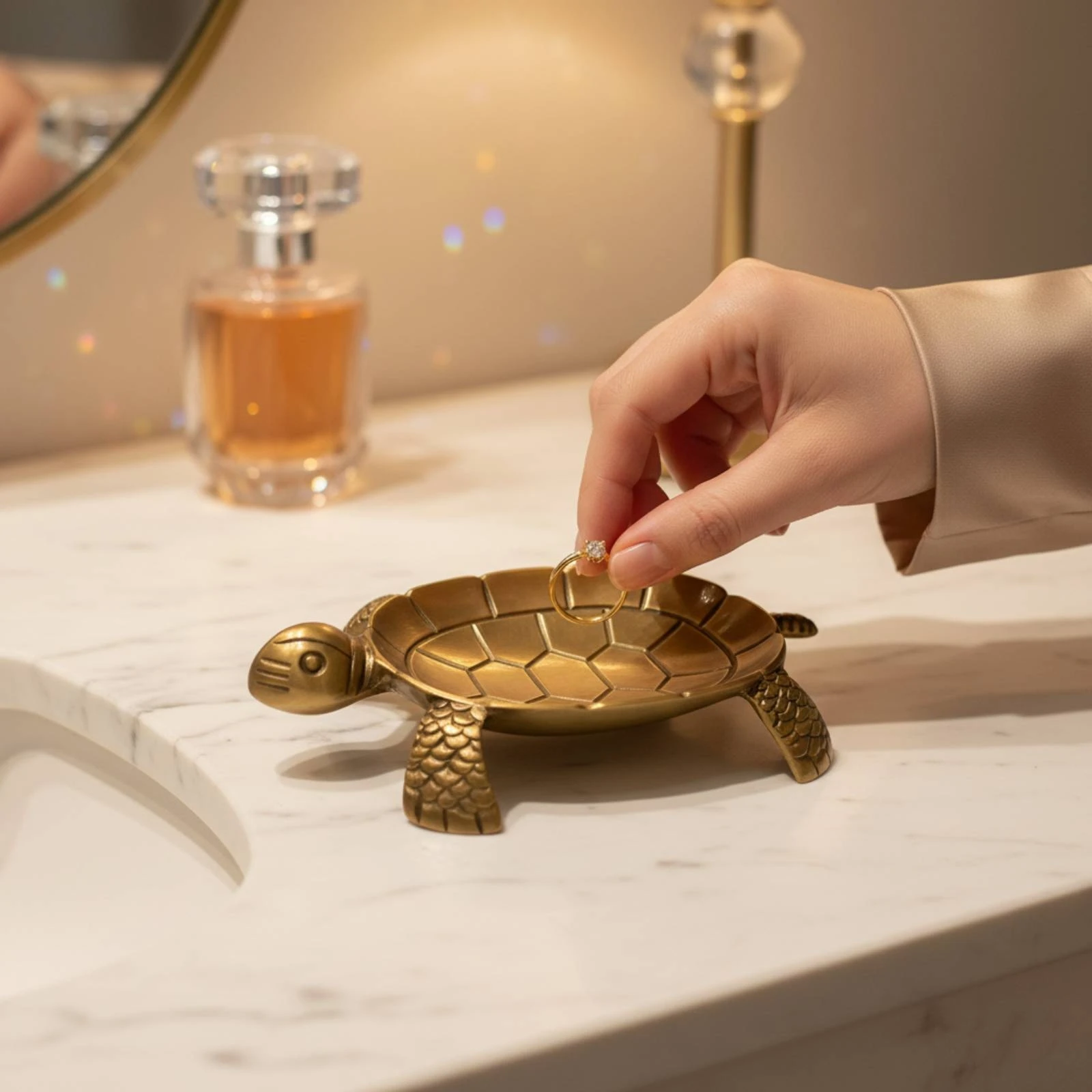 Decorative Brass Turtle Tray Textured Legs Gold Shell Jewelry Dish Decorative Metal Trinket Bowl Compact Size House Accent
Decorative Brass Turtle Tray Textured Legs Gold Shell Jewelry Dish Decorative Metal Trinket Bowl Compact Size House Accent