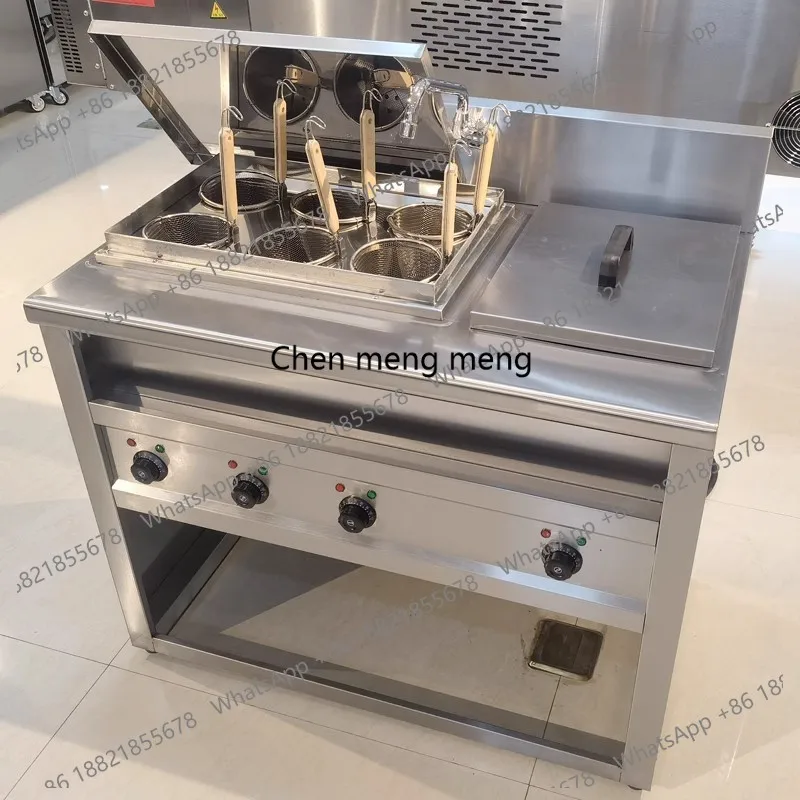 Вертикальная печь для приготовления лапши, коммерческая большая емкость, утолщение и углубление, электрическое отопление, двойная головка, глажка Мала
Вертикальная печь для приготовления лапши, коммерческая большая емкость, утолщение и углубление, электрическое отопление, двойная головка, глажка Мала