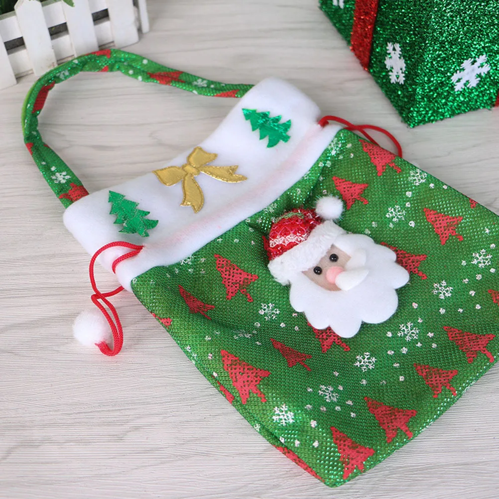 3Pcs Christmas Gift Bags Cute Candy Bag for Santa Snowman Print Non-Woven Pouches Holiday Party Favors Storage
3Pcs Christmas Gift Bags Cute Candy Bag for Santa Snowman Print Non-Woven Pouches Holiday Party Favors Storage