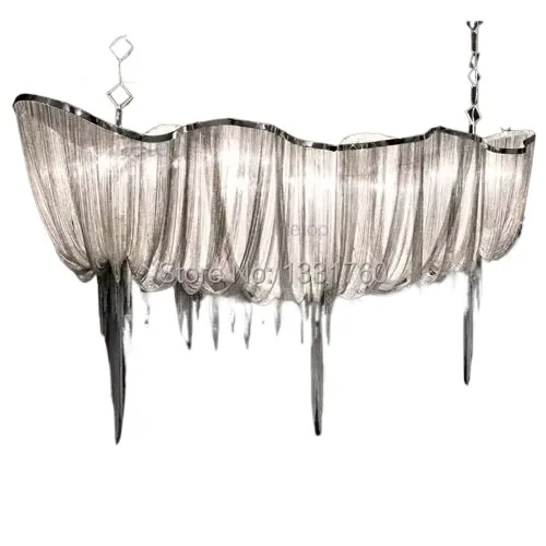 Aluminum Chain Pendant Lamp Ceiling Chandelier Living Room Office Restaurant Lounge Mall Suspension Hanging Lighting
Aluminum Chain Pendant Lamp Ceiling Chandelier Living Room Office Restaurant Lounge Mall Suspension Hanging Lighting