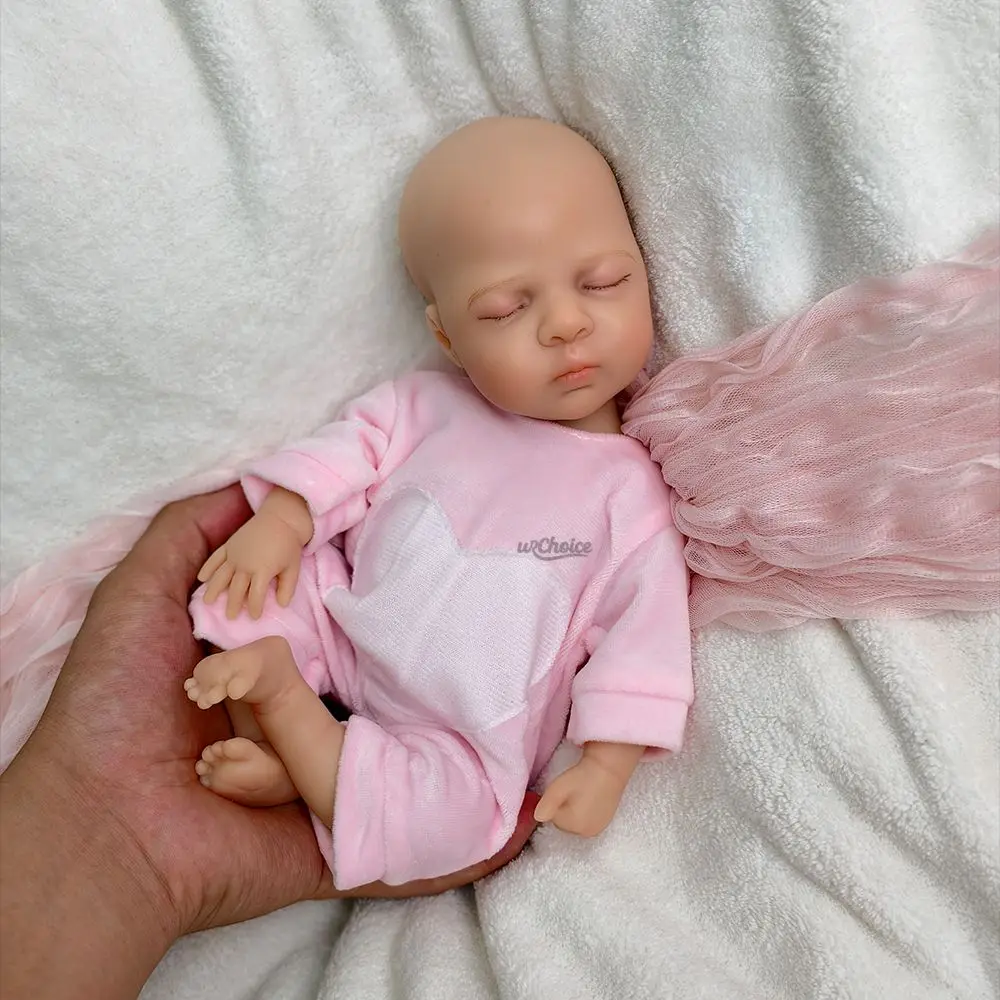 12Inch Mini Silicone Reborn Baby Girl Luna Realistic Detail Features Soft Washable Doll for Educational Collectibles Kids Toy
12Inch Mini Silicone Reborn Baby Girl Luna Realistic Detail Features Soft Washable Doll for Educational Collectibles Kids Toy