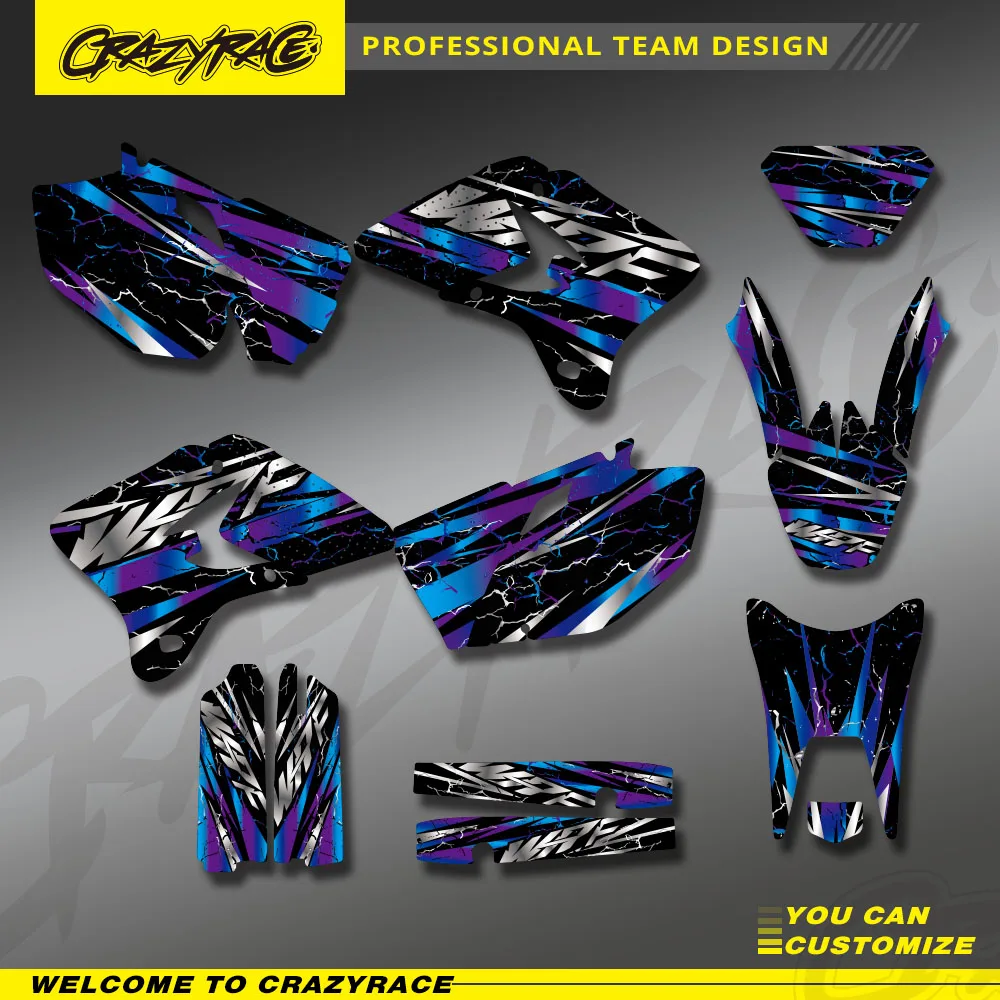 New Style Team Motocross Background Graphics Decal Sticker Kits For YAMAHA WR 250F 450F 2003 2004 Number Name Custom Protector
New Style Team Motocross Background Graphics Decal Sticker Kits For YAMAHA WR 250F 450F 2003 2004 Number Name Custom Protector