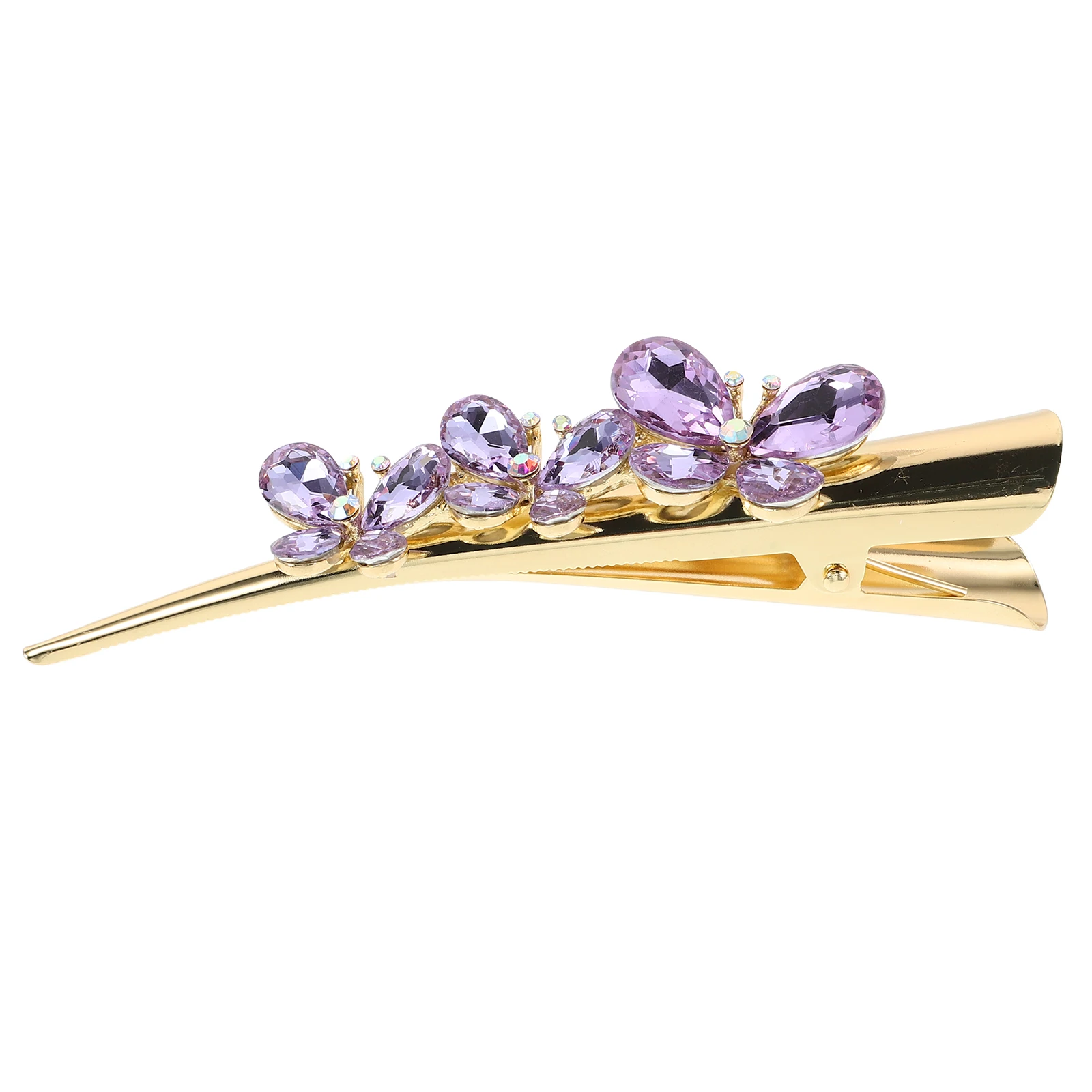Металлическая заколка-крокодил фиолетовая с бабочкой из страз, блестящая декоративная заколка-баретта, аксессуар для волос для невесты и женщин на вечеринку
Металлическая заколка-крокодил фиолетовая с бабочкой из страз, блестящая декоративная заколка-баретта, аксессуар для волос для невесты и женщин на вечеринку
