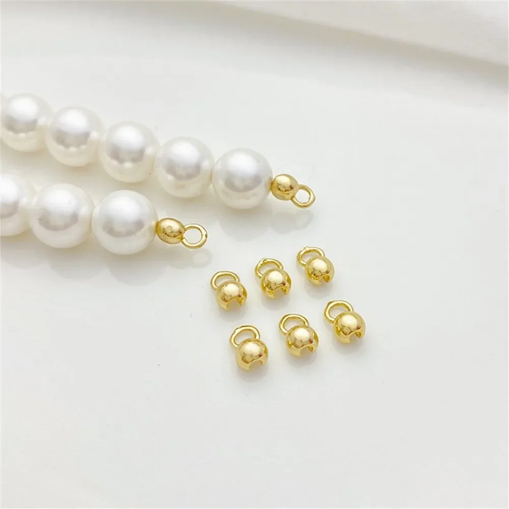 14K Gold Color Bud Buckle Positioning Bead Bag Buckle Tail Buckle Handmade DIY Bracelet Necklace Jewelry Material Accessories
14K Gold Color Bud Buckle Positioning Bead Bag Buckle Tail Buckle Handmade DIY Bracelet Necklace Jewelry Material Accessories