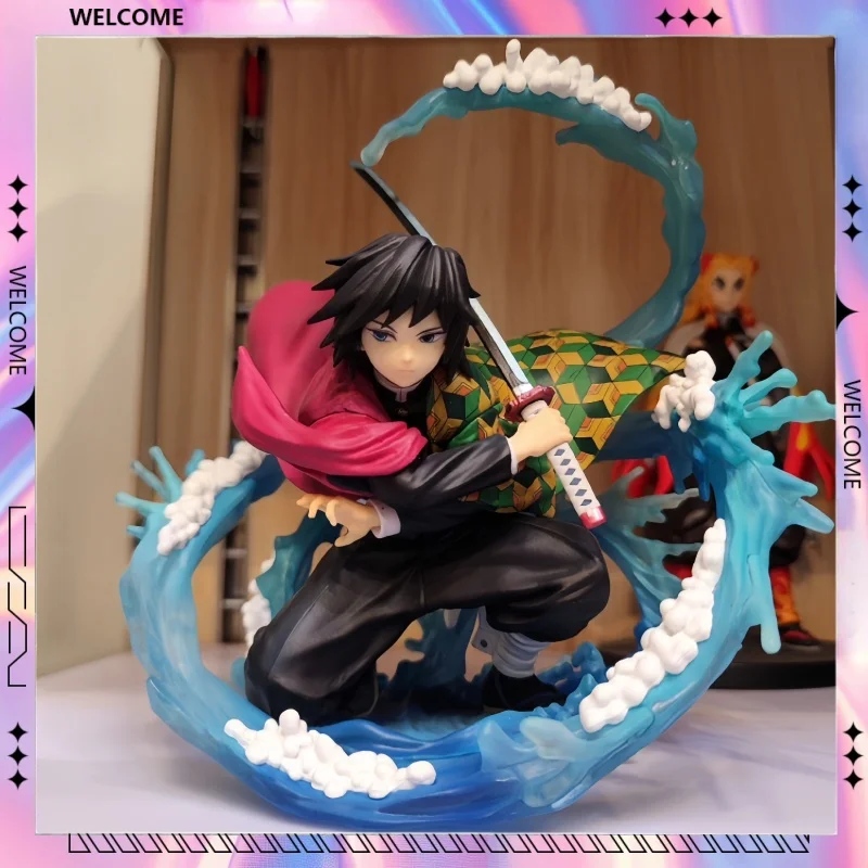 Giyu Tomioka Water Breathing Anime Figures Model Desktop Ornaments Peripheral Boys Collection Toys Pvc Material Christmas Gift
Giyu Tomioka Water Breathing Anime Figures Model Desktop Ornaments Peripheral Boys Collection Toys Pvc Material Christmas Gift