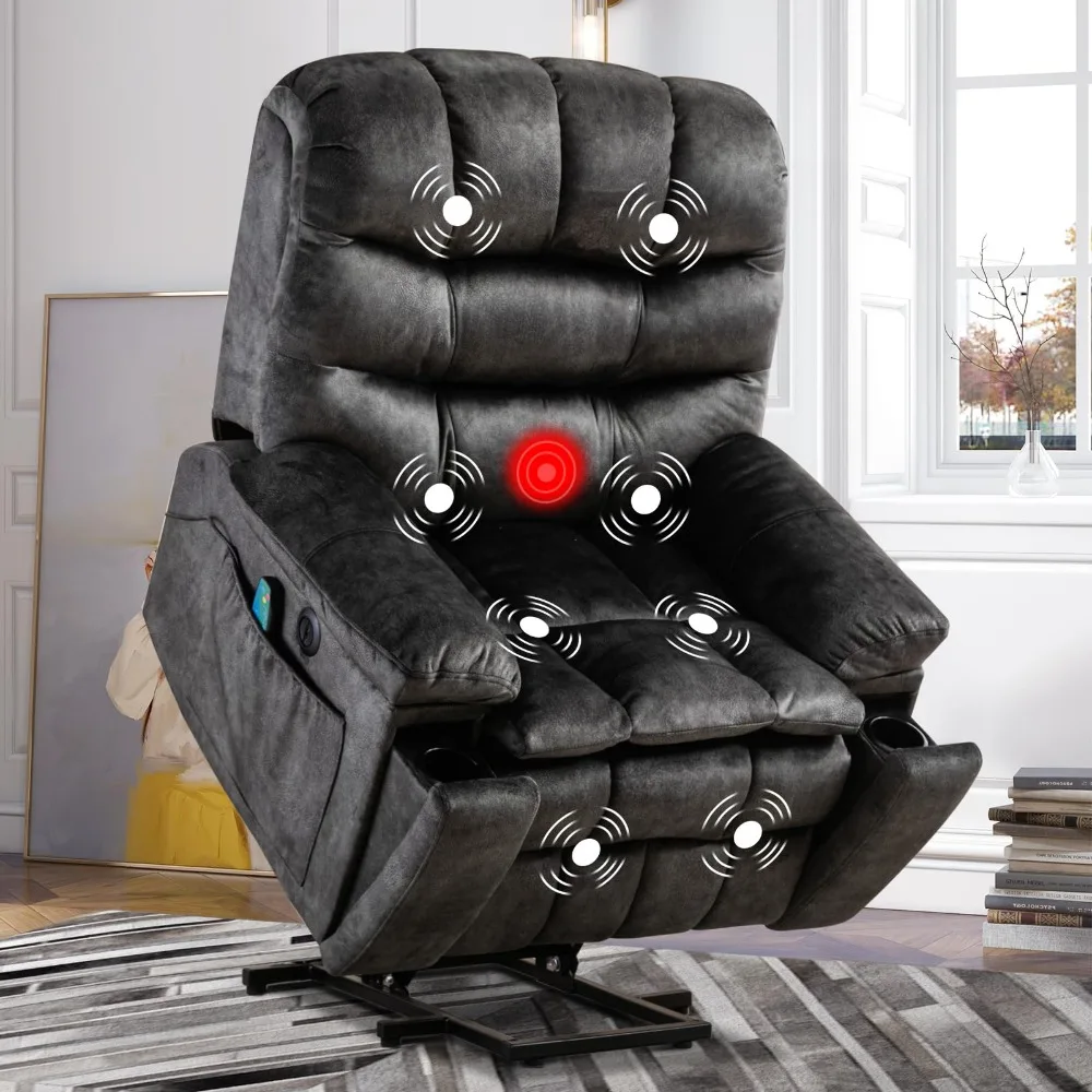 2024 New Large Power Lift Recliner Chair with Massage and Heat for Elderly Recliner
2024 New Large Power Lift Recliner Chair with Massage and Heat for Elderly Recliner