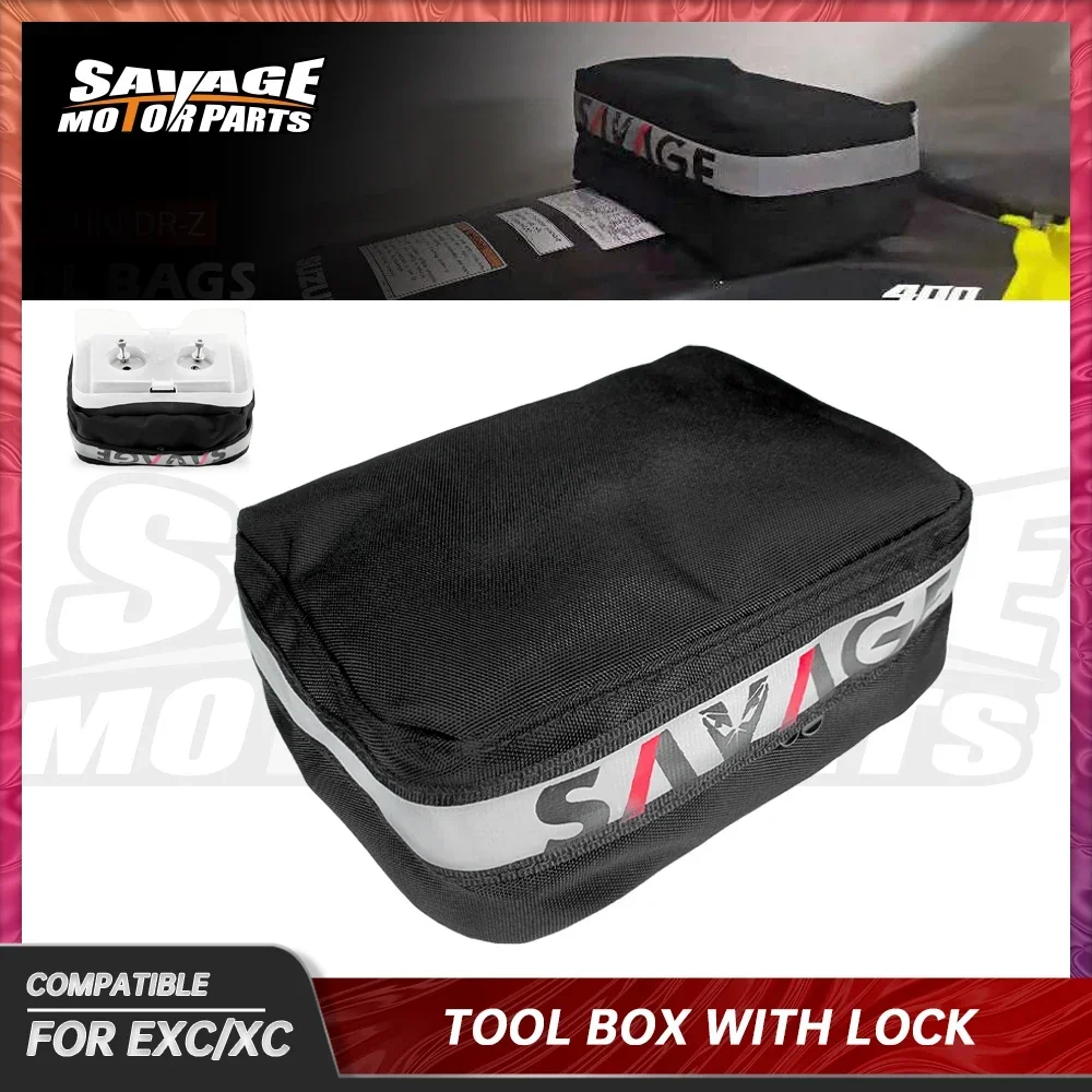 For EXC EXC-W EXC-F SX-F SX XC XC-W Off-Road Rear Tool Box Motorcycle Accessories Waterproof Luggage Bag Locker Dirt Pit Bike 
For EXC EXC-W EXC-F SX-F SX XC XC-W Off-Road Rear Tool Box Motorcycle Accessories Waterproof Luggage Bag Locker Dirt Pit Bike