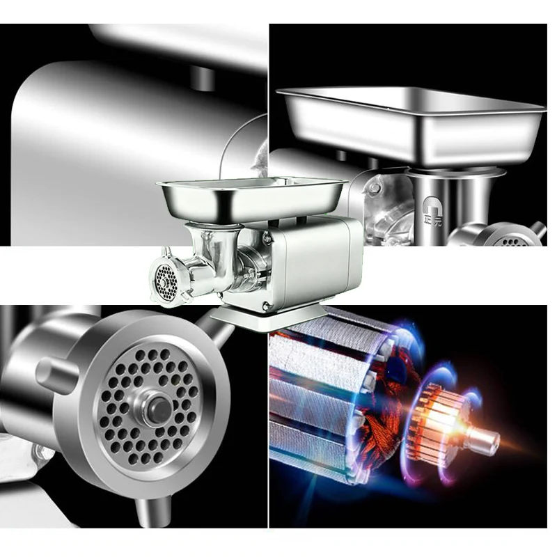Electric Desktop Meat Grinder Machine Commercial Home Vegetable Crusher Mixer Grinder Chopper Automatic Food Processors Blenders
Electric Desktop Meat Grinder Machine Commercial Home Vegetable Crusher Mixer Grinder Chopper Automatic Food Processors Blenders