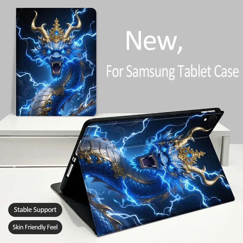 Fashion Dragon Pattern Tablet Case For Samsung Galaxy Tab A A7 A8 A9 A11 S6 S11 Lite Plus 10.1 10.4 10.5 Inch 2022 2025
Fashion Dragon Pattern Tablet Case For Samsung Galaxy Tab A A7 A8 A9 A11 S6 S11 Lite Plus 10.1 10.4 10.5 Inch 2022 2025
