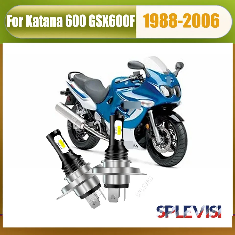 12v H4 HB2 LED Whtie Headlight -360° illumination without black spots Fits For Suzuki Katana 600 GSX600F 1988 1989 1990-2006
12v H4 HB2 LED Whtie Headlight -360° illumination without black spots Fits For Suzuki Katana 600 GSX600F 1988 1989 1990-2006