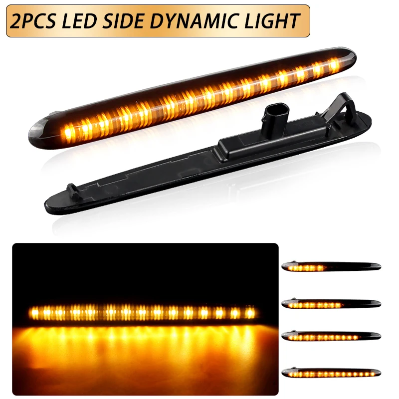 2PCS For Alfa Romeo Typ 940 Giulietta 2010-2020 OEM# 50522993 50522994 50513757 Led Dynamic Side Marker Turn Signal Light
2PCS For Alfa Romeo Typ 940 Giulietta 2010-2020 OEM# 50522993 50522994 50513757 Led Dynamic Side Marker Turn Signal Light