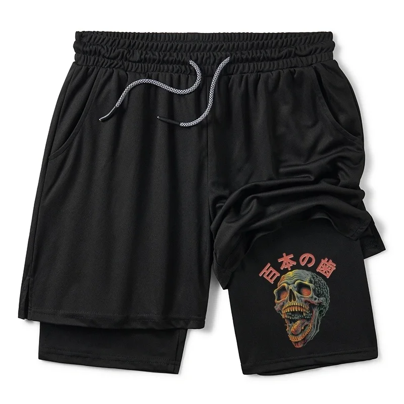New Men's Printed 2-in-1 Mesh Sports Shorts, Suitable for Running, Exercising and Fitness, Quick-drying Sports Shorts
New Men's Printed 2-in-1 Mesh Sports Shorts, Suitable for Running, Exercising and Fitness, Quick-drying Sports Shorts