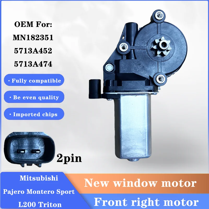 MN182352 MN182351 Original Door Power Window Regulator Motor for Mitsubishi Pajero Montero Sport challeng L200 Triton 2005-2015
MN182352 MN182351 Original Door Power Window Regulator Motor for Mitsubishi Pajero Montero Sport challeng L200 Triton 2005-2015